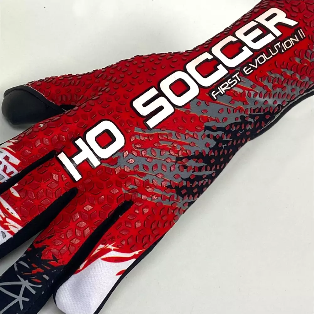 0520253 FIRST EVOLUTION NEGATIVE MARK RED - Dorso Detalle - HOSoccer Canarias - Guantes de Portero