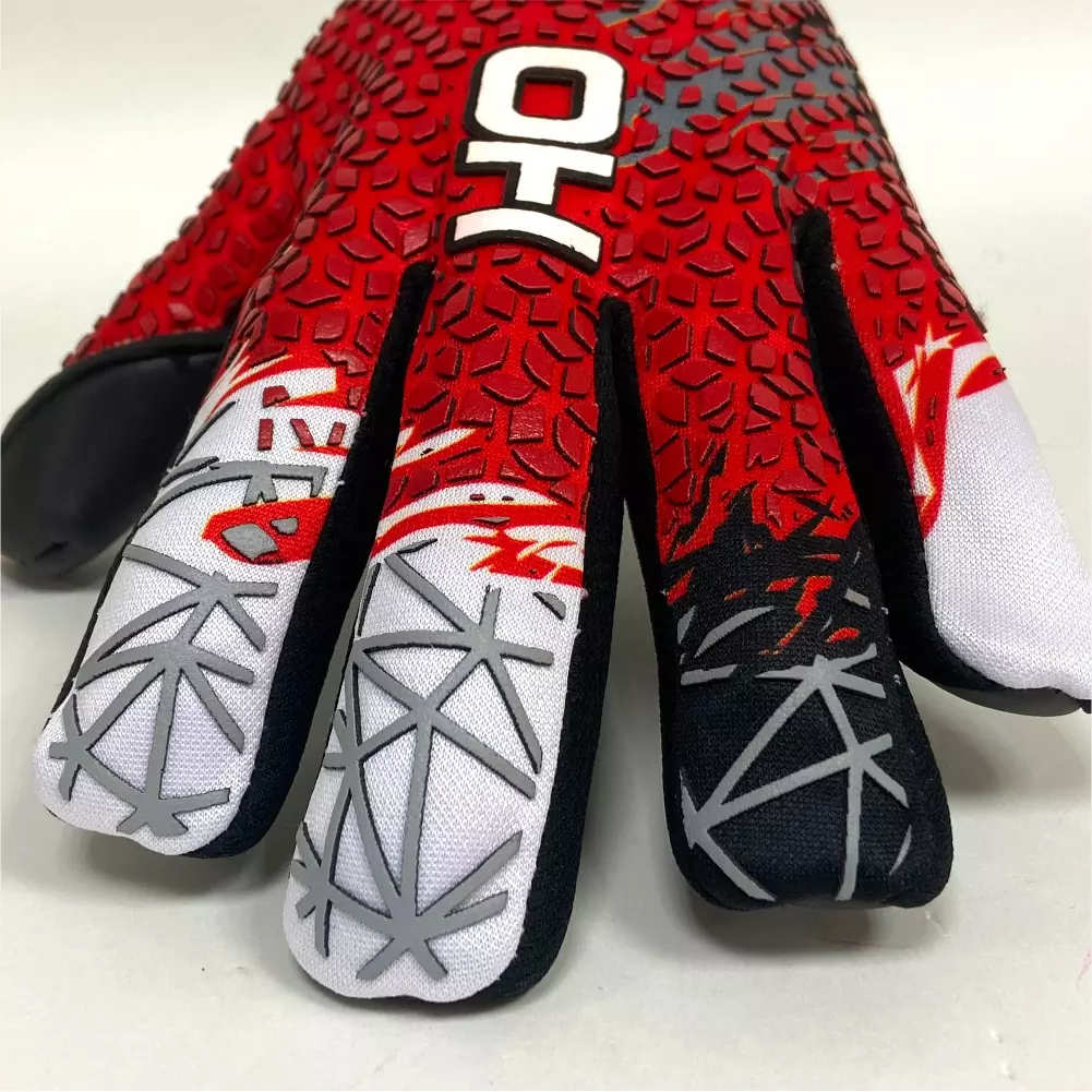 0520253 FIRST EVOLUTION NEGATIVE MARK RED - Dedos Detalle - HOSoccer Canarias - Guantes de Portero