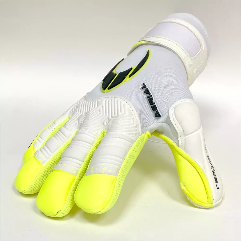 0520260 AERIAL NEGATIVE GALAXY LIME SPARK - Frontal - HOSoccer Canarias - Guantes de Portero