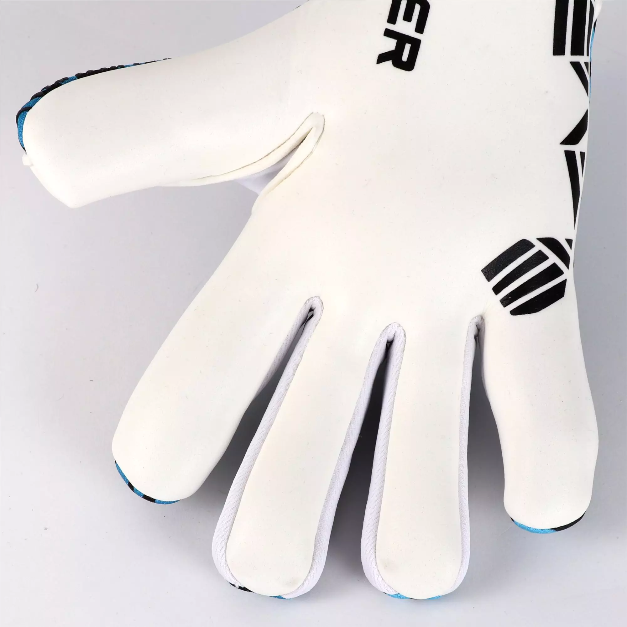 Guante de Portero - FIRST EVOLUTION III RN BLUE BLOCK - Guante corte NEGATIVO- Dedos Palma - HOSOCCER CANARIAS