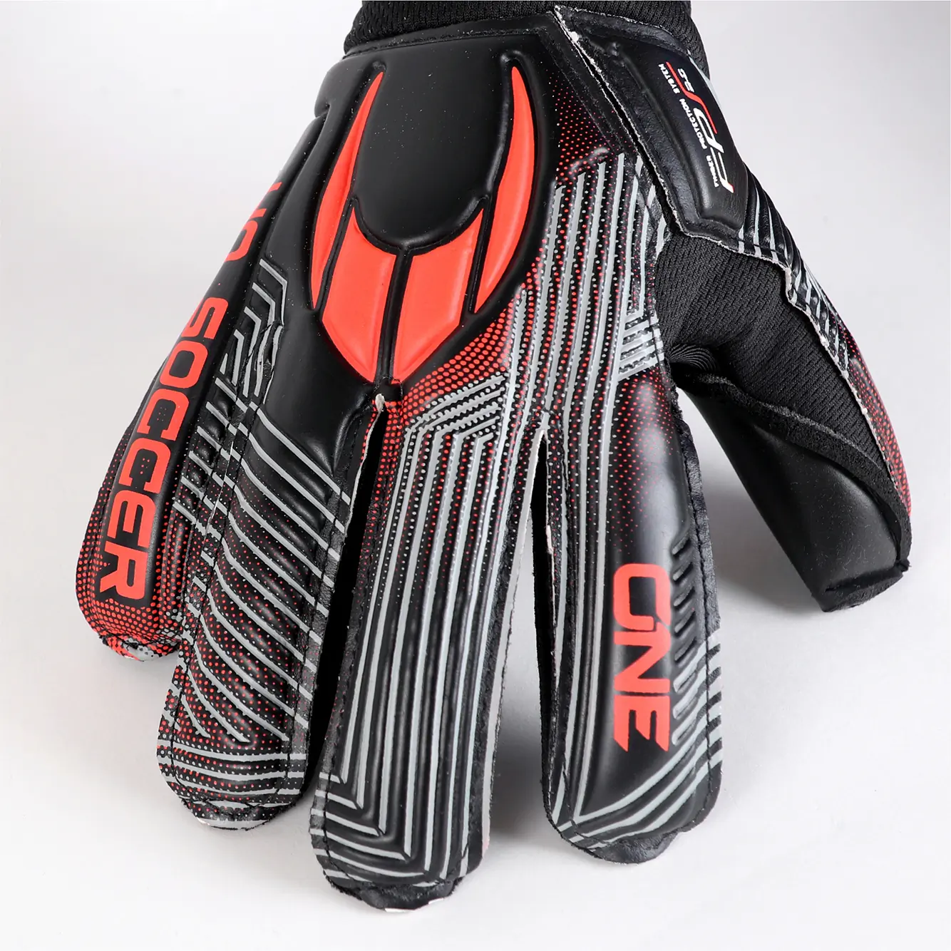Guante de Portero - ONE FL PROTEK BLADE RED SHADOW - Dedos - Guante corte FLAT - HOSOCCER CANARIAS