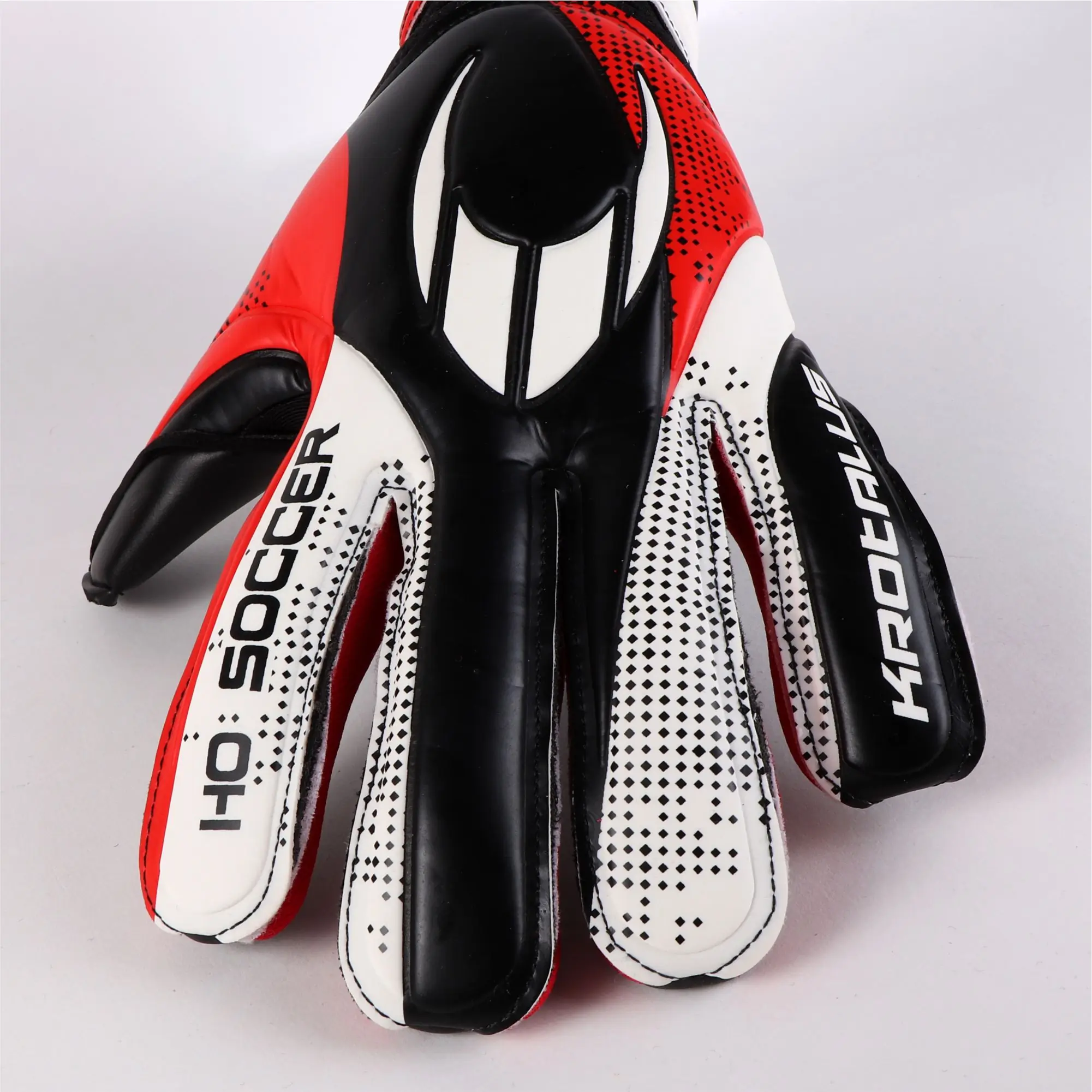 Guante de Portero - KROTALUS NEGATIVE RED - Dedos - Guante corte NEGATIVO - HOSOCCER CANARIAS