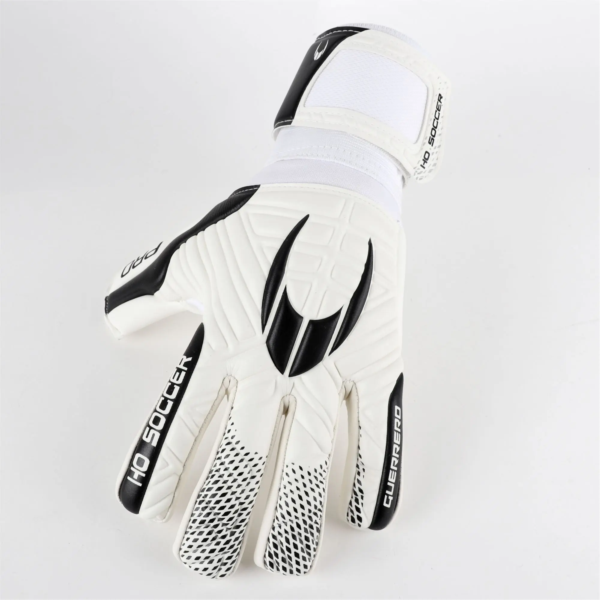 Guante de Portero - GUERRERO PRO JUSTICE NG WHITE - Elite - Guante corte Negative - Dorso 2 -HOSOCCER CANARIAS