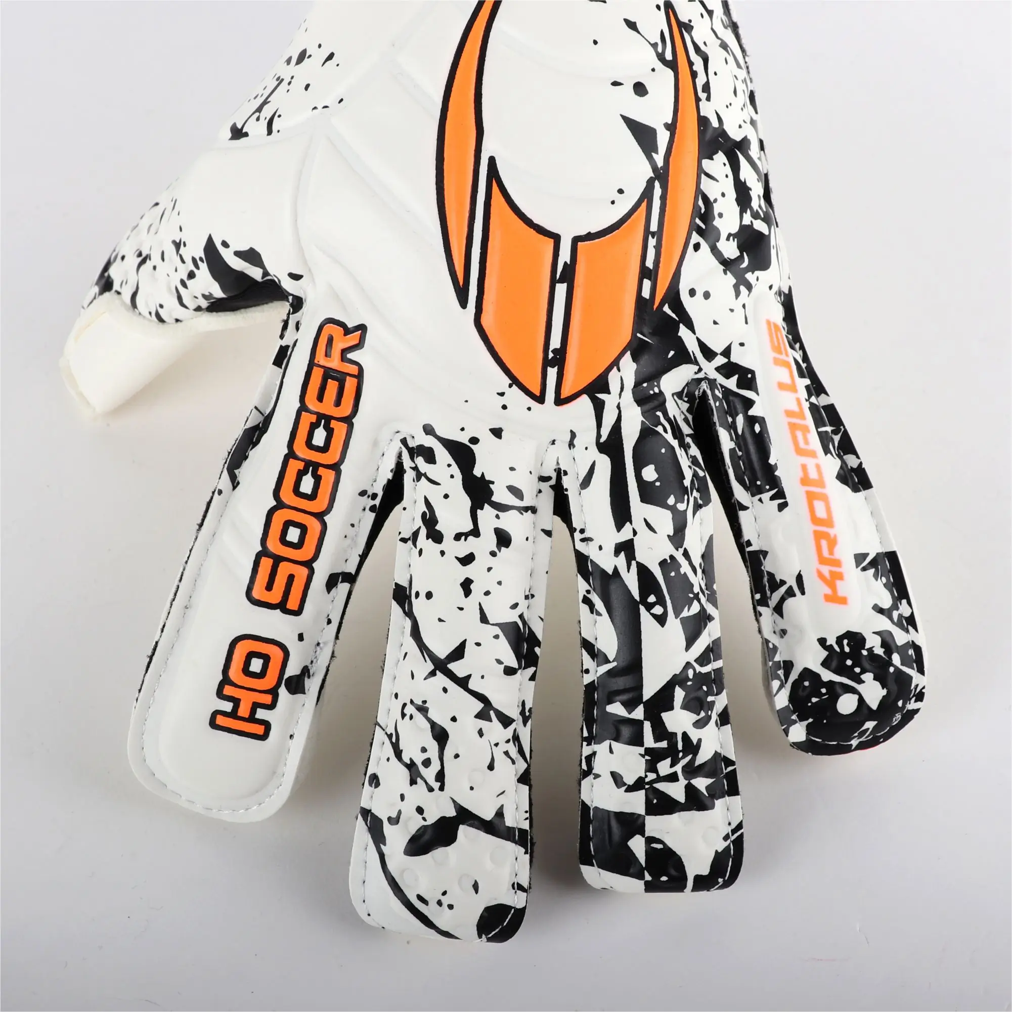 Guante de Portero - KROTALUS II RN WHITE FURIOUS - Competición - Guante corte Roll/Negative - Dedos - HOSOCCER CANARIAS