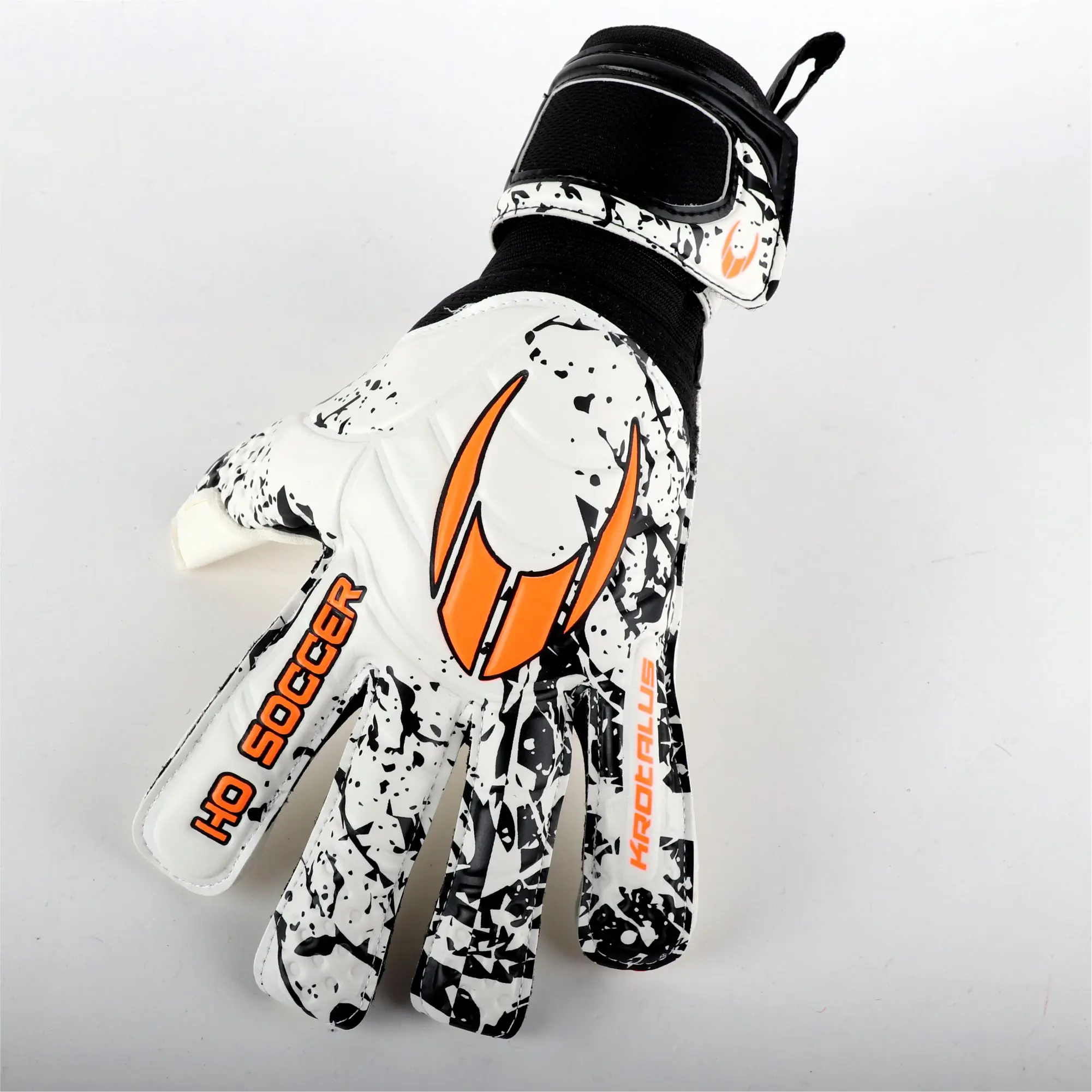 Guante de Portero - KROTALUS II RN WHITE FURIOUS - Competición - Guante corte Roll/Negative - Dorso 2 - HOSOCCER CANARIAS