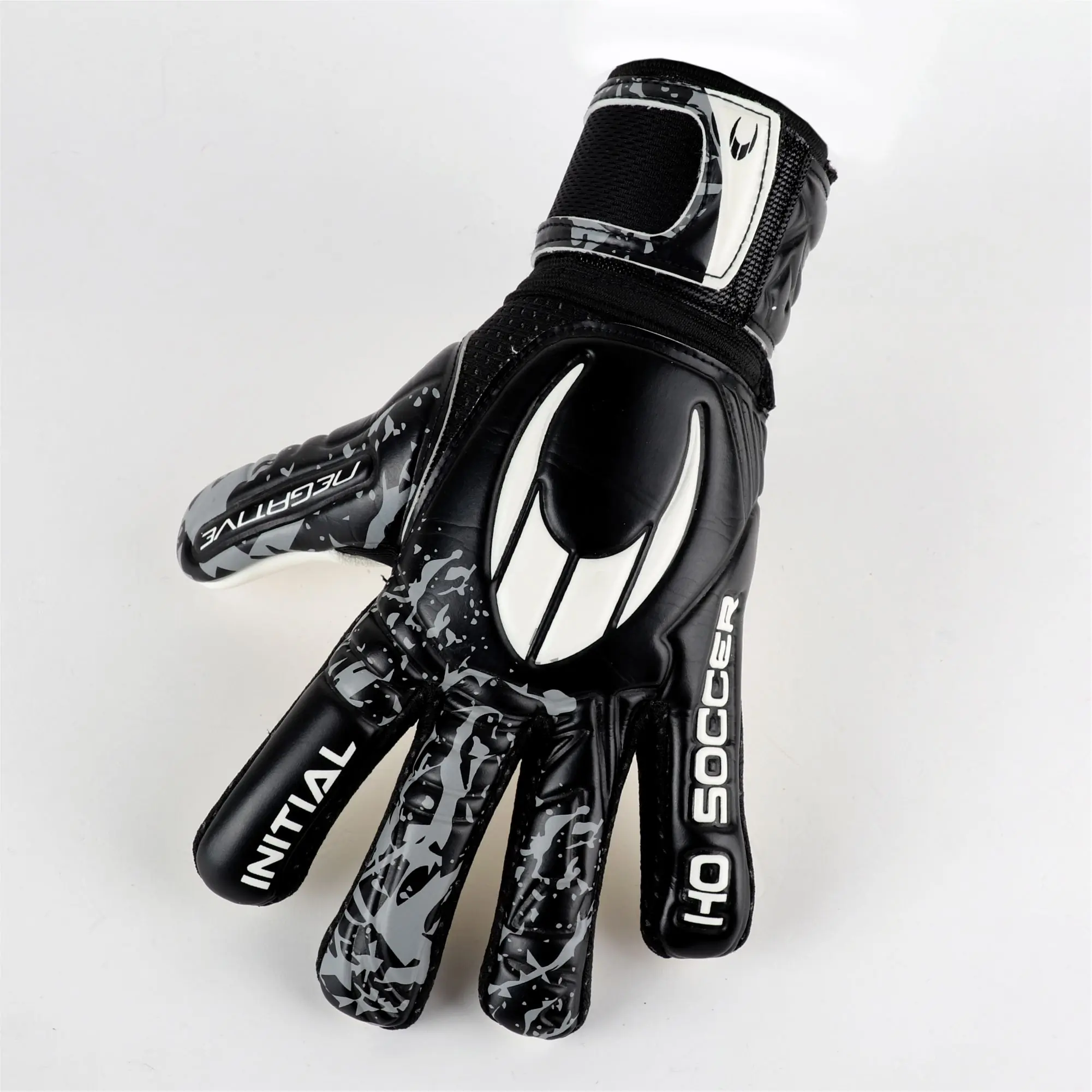 Guante de Portero - INITIAL PURSUIT NG BLACK - Entrenamiento - Guante corte NEGATIVE - Dorso 2 - HOSOCCER CANARIAS