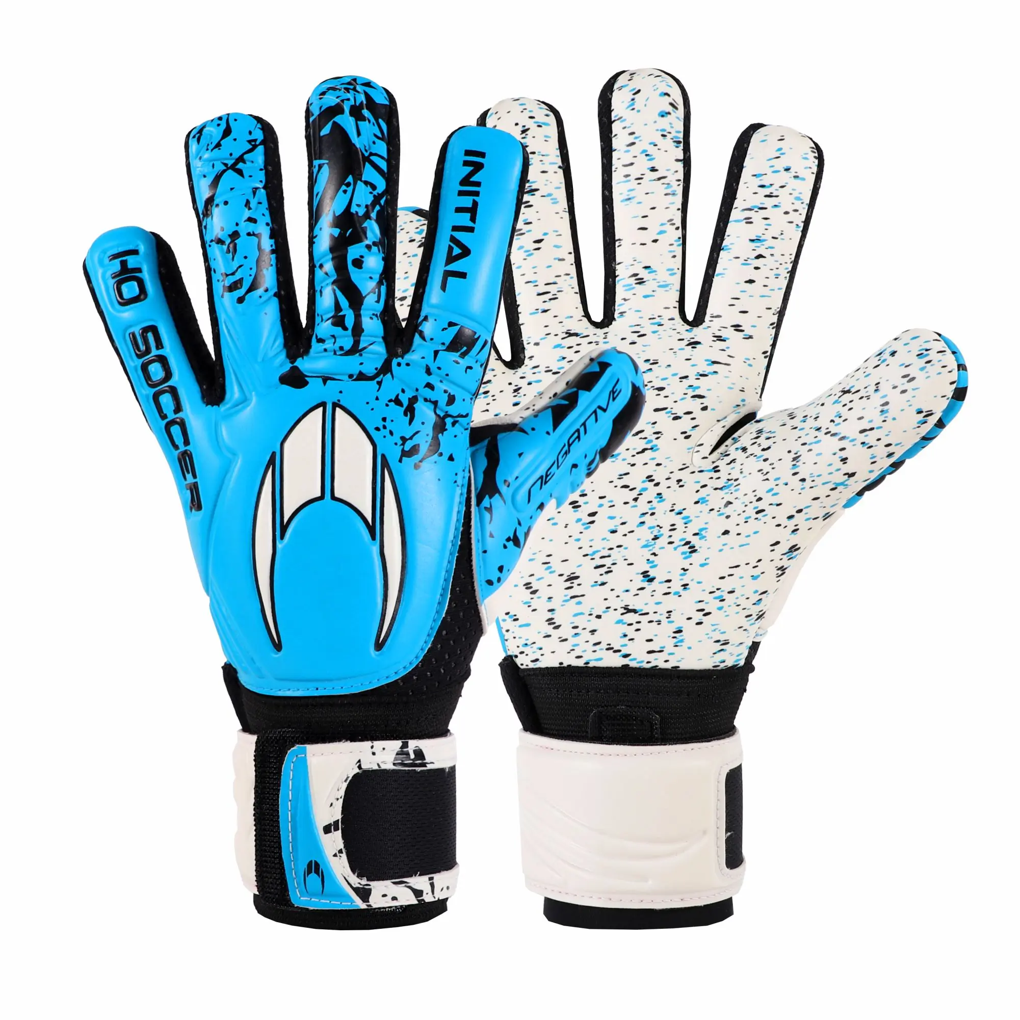 Guante de Portero - INITIAL PURSUIT NG BLUE - Entrenamiento - Guante corte NEGATIVE - HOSOCCER CANARIAS