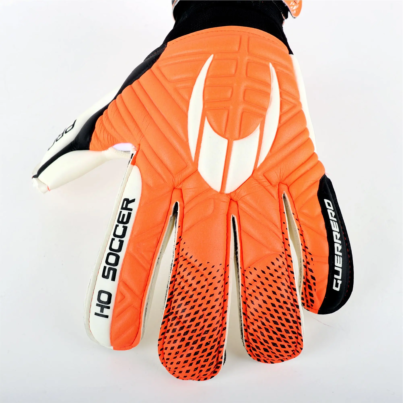 Guante de Portero - GUERRERO PRO JUSTICE NG ORANGE - Elite - Guante corte Negativo - Dorso detalle - HO SOCCER CANARIAS