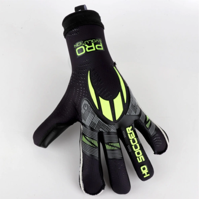 Guante de Portero - PRO EVOLUTION KONTROL LIME TEAM - Guante corte NEGATIVE - Vista Superior - HO SOCCER CANARIAS