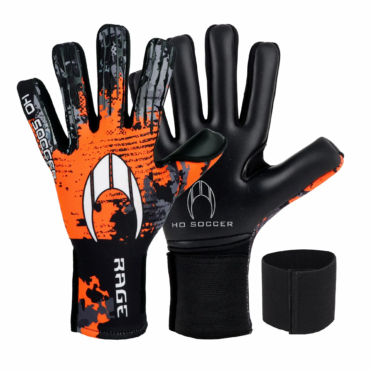 Guante de Portero - KONTROL RAGE ORANGE TEAM - Guante corte NEGATIVE - HOSOCCER CANARIAS