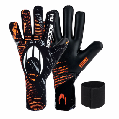 Guante de Portero - FIRST SUPERLIGHT KONTROL ORANGE TEAM - Guante corte NEGATIVE - HOSOCCER CANARIAS