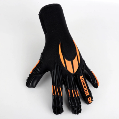 Guante de Portero - KONTROL ALERT ORANGE TEAM - Dorso -Guante corte NEGATIVE - HOSOCCER CANARIAS